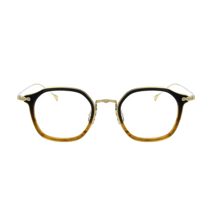
Monturas de gafas retro cuadradas de titanio con aros completos finos y diseño de esquinas redondeadas - Imagen 6