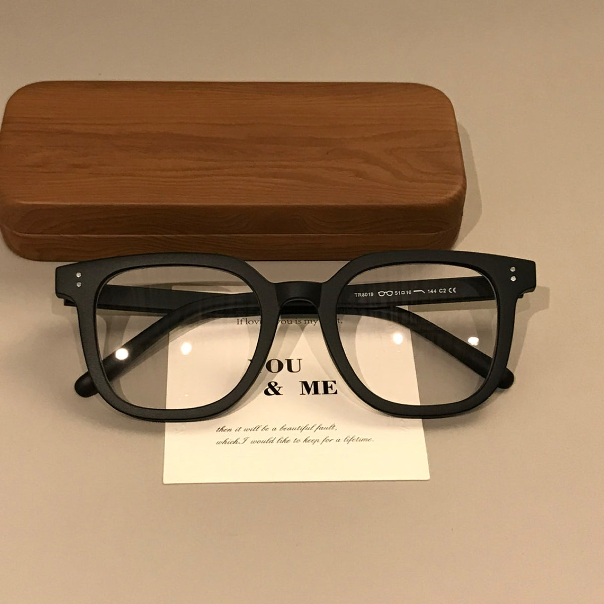 
Monturas de gafas cuadradas de gran tamaño con bordes gruesos, negro mate, brillante o degradado - Imagen 2