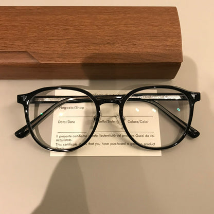 
Monturas de gafas cuadradas redondeadas con ceja elevada, carey ámbar o negro - Imagen 10