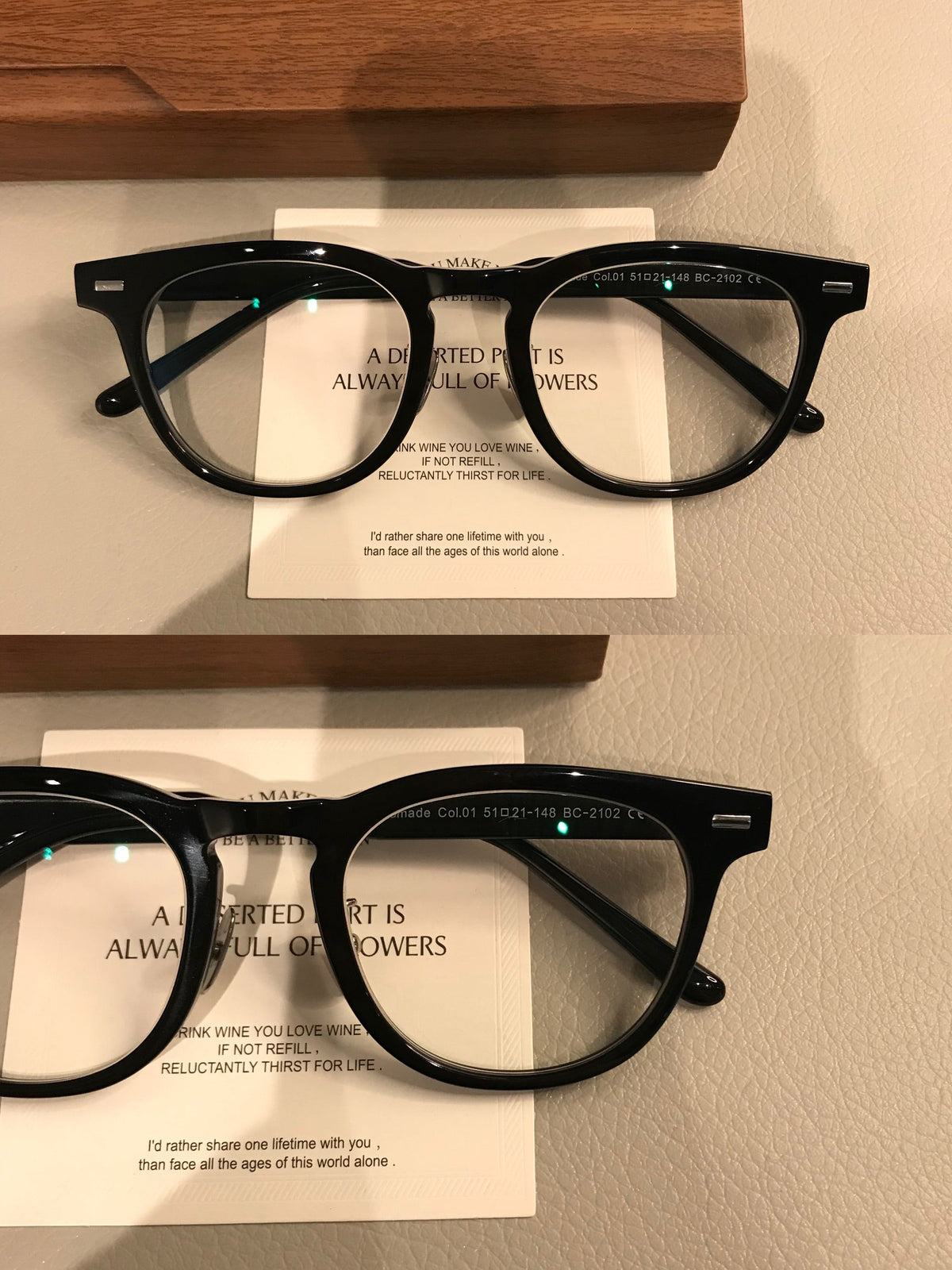 
Montura de gafas cuadrada extragrande para hombre con frente grueso, negra