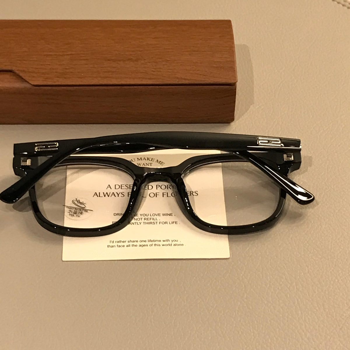 
Montura de gafas cuadrada extragrande para hombre con bordes gruesos mate, negra - Imagen 7