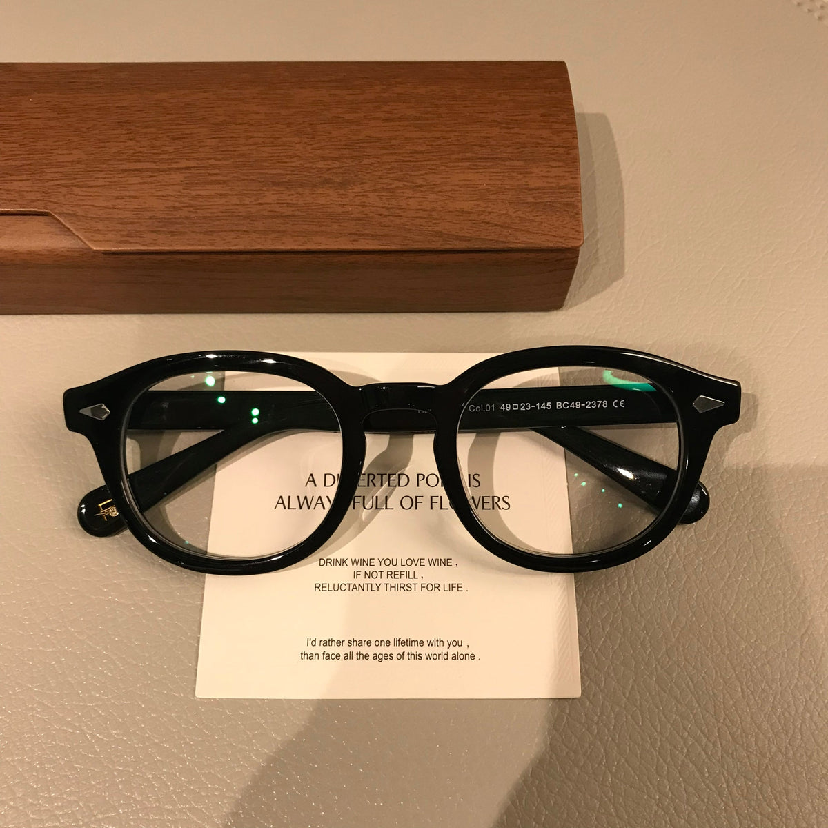 
Monturas de gafas ovaladas estilo Boston para hombre con aros gruesos, negro o carey