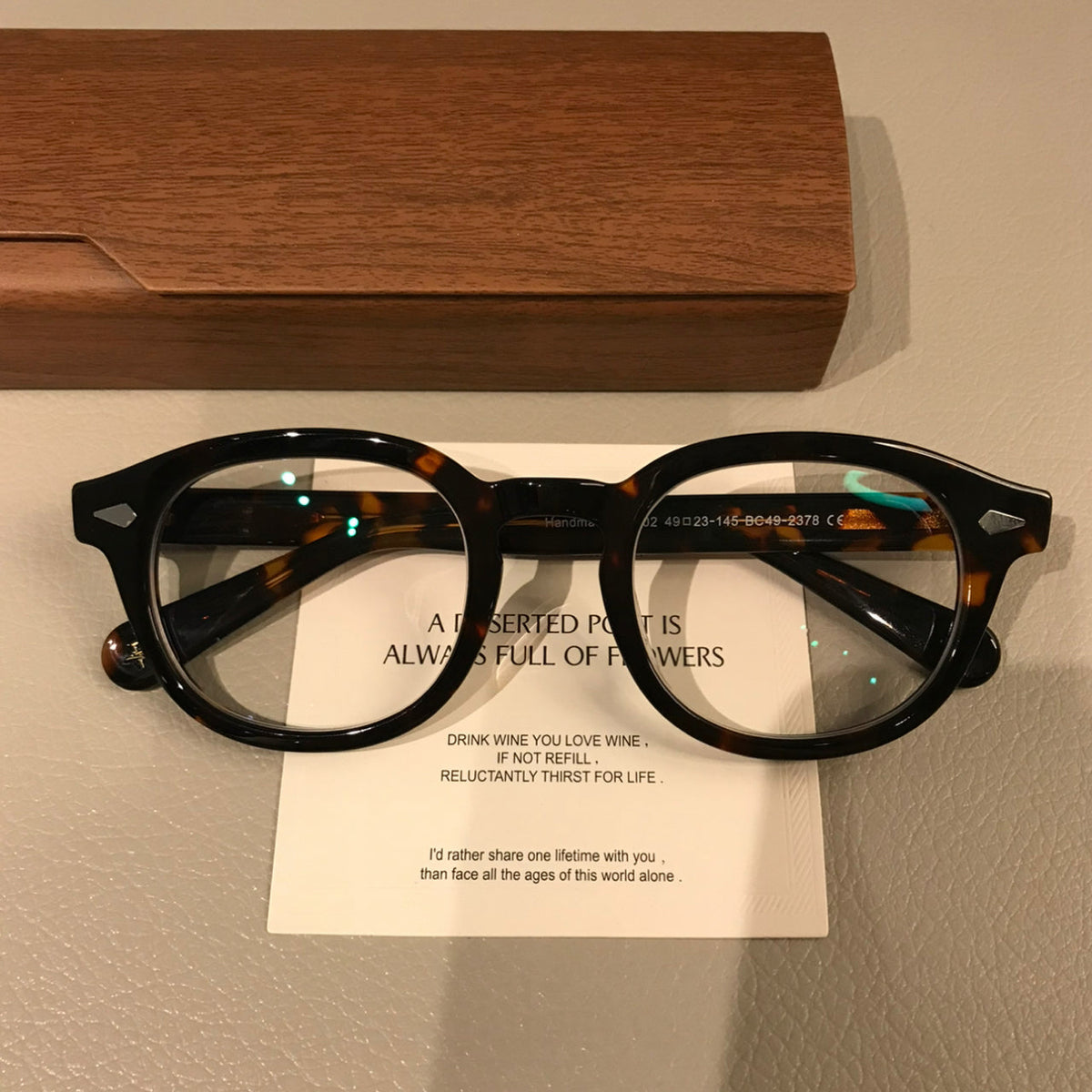 
Monturas de gafas ovaladas estilo Boston para hombre con aros gruesos, negro o carey